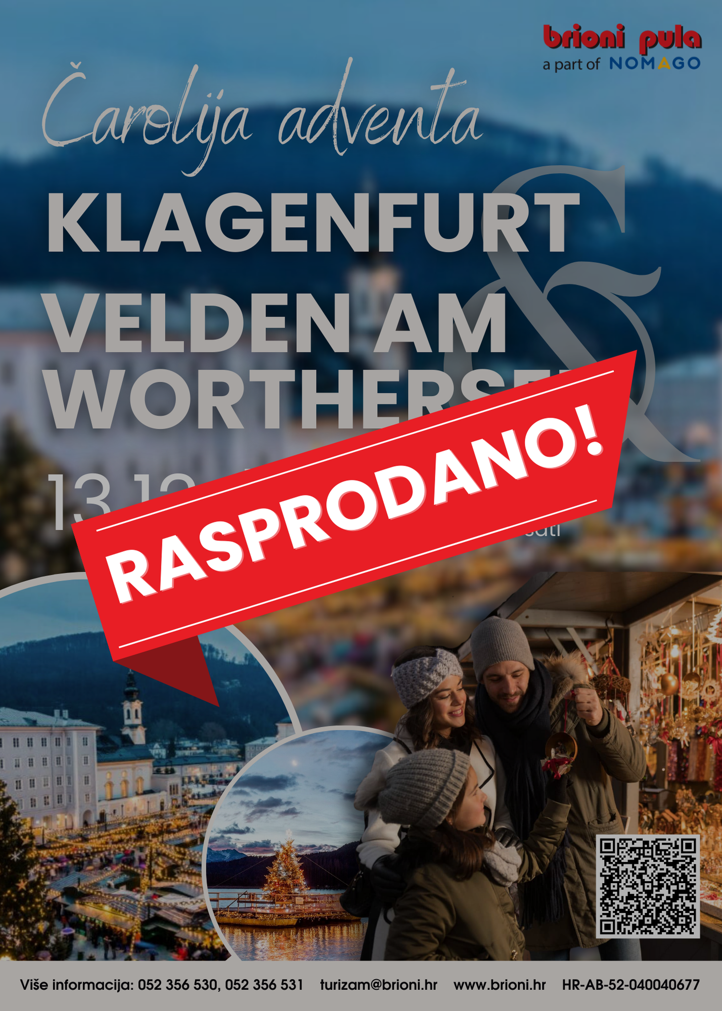 Advent u Klagenfurtu i Veldenu